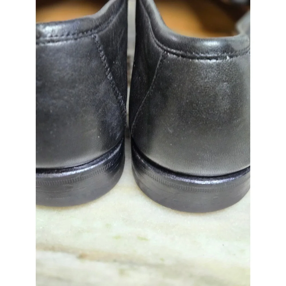 Allen Edmonds Urbino Black Leather Tassel Loafers Mens 11 D Made in Italy‎ 49190